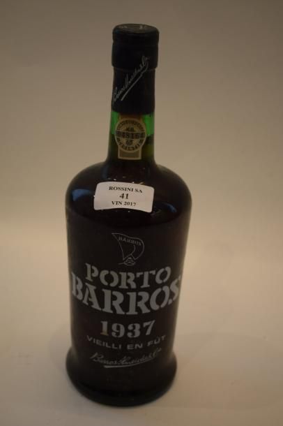 null 1 bouteille PORTO 	Barros 1937	

