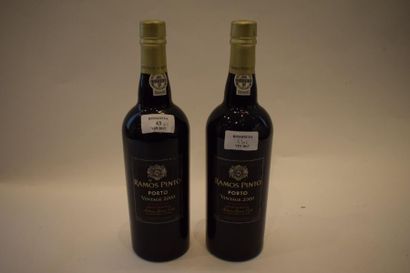 null 4 bouteilles PORTO "Vintage", Ramos Pinto 2000	

