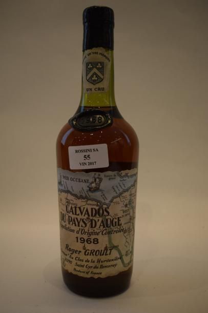 null 1 bouteille CALVADOS R. Groult 1968	

