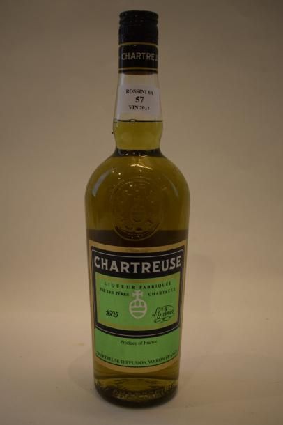 null 1 bouteille CHARTREUSE verte, (années 70) 	

