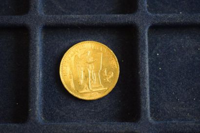 null 1 pièce en or de 20 francs Dupré (1886 A)

TB à TTB 

Poids : 6.45 g 