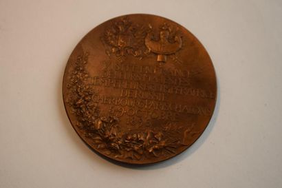 null [ Médaille ] [ Tsar ] [ Russie ]

Médaille en bronze

A l'avers : profils du...
