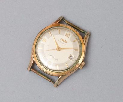 null Tissot

Boitier de montre automatique, cadran argenté à chiffres arabes et index...