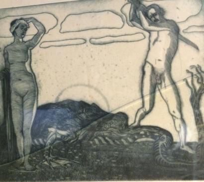 null BABBERGER August (1885-1936)

Sujet mythologique, 1908

Gravure, signée et datée...