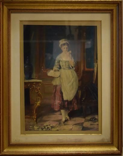 null CHARPENTIER Emile d'après

La servante

Pastel encadré sous verre,

47.5x37...