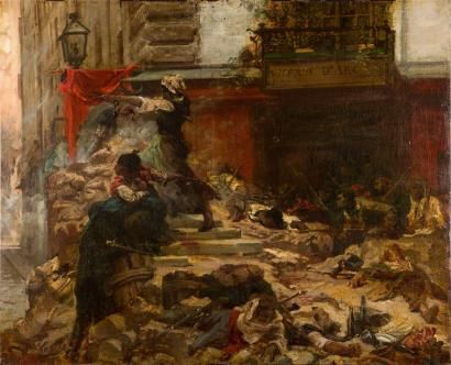 null CLAIRIN Georges, 1843-1919

Sur la barricade

huile sur toile (craquelures,...