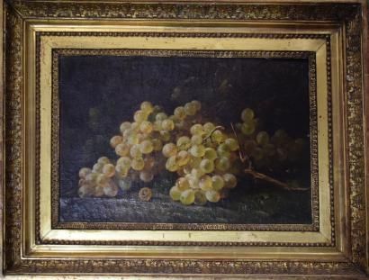 null CLAUDE Eugène (1841-1922)
Nature morte à la grappe de raisins
Huile sur toile...