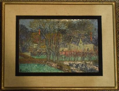 null COURTIN Emile (1923-1997)

paysage

Acrylique sur toile

25 x 35 cm 