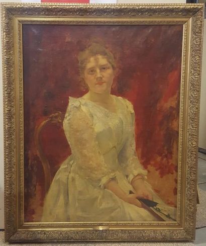 ARTIGUE (XIXè-XXème)

Portrait de femme

Huile...