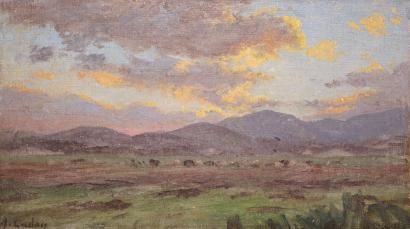 null GADAN Antoine, 1854-1934

Paysage au crépuscule

huile sur toile marouflée sur...