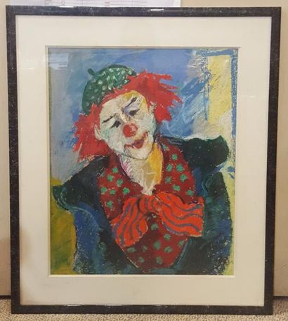 null HANIN Serge, né en 1945

L'enfant clown, 1991

Technique mixte sur papier signée...