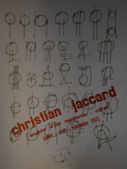 null JACCARD Christian (d'après)

Affiche d'exposition au musée d'art moderne de...