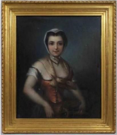 null JOLY Jules

Jeune femme au pichet, 

pastel sur carton signé et daté 1861

80...