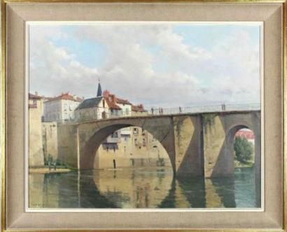 null LACROIX J

Le pont 

Huile sur isorel signée en bas à gauche

65 x 81 cm 