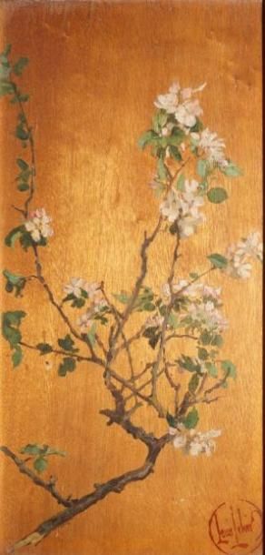null LELOIR Louis, 1843-1884

Branche fleurie

huile sur panneau, cachet de la signature...