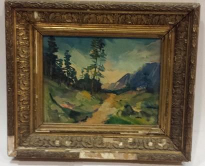 null MENGELATT F. 

Paysage de montagne

huile sur toile

19 x 25 cm