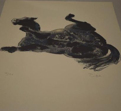 null PIGA Bernard (1934-2008)

Le saut - Cheval retourné

2 lithographies, signées...