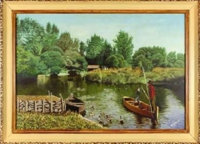 null SPENCER William

Barques sur le canal

Huile sur toile signée

150 x 63 cm 