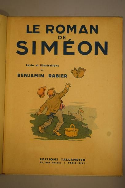 null RABIER Benjamin

Lot composé de cartonnages : 

- Gédéon traverse l'Atlantique,...