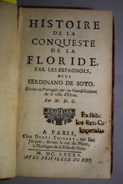 null SOTO Ferdinand de

Histoire de la conqueste de la Floride par les Espagnols....