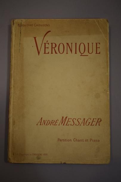 null OPERA

Livret de partitions pour l'opéra "Véronique" d'André Messager, avec...