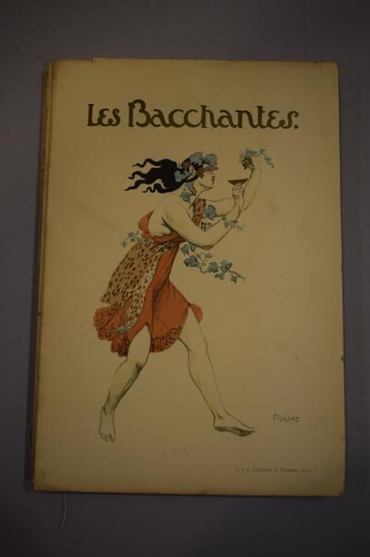  Alfred BRUNEAU (1857-1934) 
Livret de partitions pour le ballet intitulé " Les Bacchantes"...