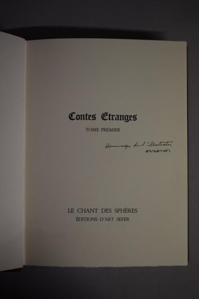 null BALZAC Honoré (de), Contes étranges

Nice, Le Chant des Sphères, 1976. 2 volumes,...