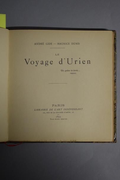 null GIDE André et DENIS Maurice



Le voyage d'Urien

Paris, Librairie de l'Art...