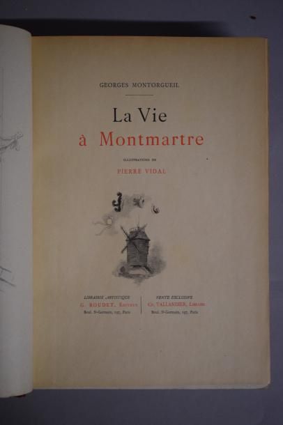 null MONTORGUEIL

La Vie à Montmartre

Paris, G. Bourdet, Tallandier, 1899. In-4,...