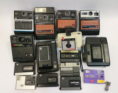 null Lot divers : Kodak EK160 Instant Camera, Kodak EK6 Instant Camera, Kodak EK300...