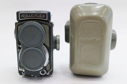 null Rolleiflex 4x4 Grey Baby. Franke & Heidecke Germany, Rollei, n°2034862. Objectifs...
