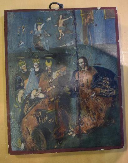 null Icône russe 

Christ de Pentecôte 

24 x 19 cm. 
