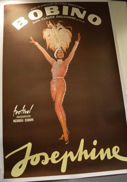 null [BAKER Joséphine]

Affiche du spectacle de Joséphine Baker à Bobino.

Entoilée.

150x105...
