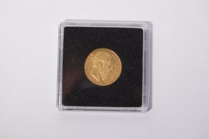 null [ Pièce en or ] [ Belgique ]

Pièce de 20 francs " Léopold II roi des Belges...