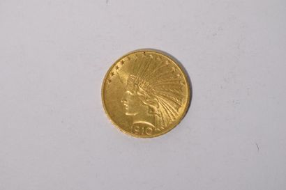 null [ Pièce en or ]

Pièce de 10 dollars " Indian Head - Eagle " 1910.

Poids :...