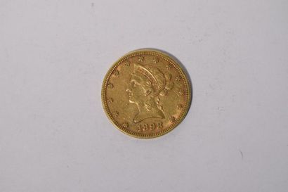 null [ Pièce en or ]

Pièce de 10 dollars " Coronet Head - Eagle " 1898.

Poids :...