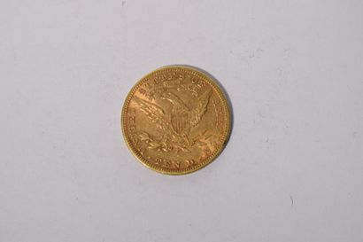 null [ Pièce en or ]

Pièce de 10 dollars " Coronet Head - Eagle " 1898.

Poids :...