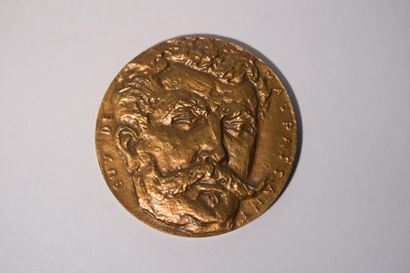 null [ Médaille ] [ Maupassant ]

Médaille en bronze. 

Avers : Guy de Maupassant...