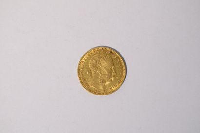 null 1 pièce en or de 20 francs / 8 florint Franz Joseph I (1886 KB)

TTB à SUP 

Poids...