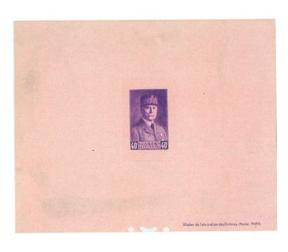null Collection personnages illustres 1920-1978, très jolie présentation des timbres...