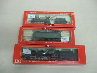 RIVAROSSI Locomotive BR 39149 Ref 1346. Motrice BB 8100 Ref 1671. Locomotive 030...