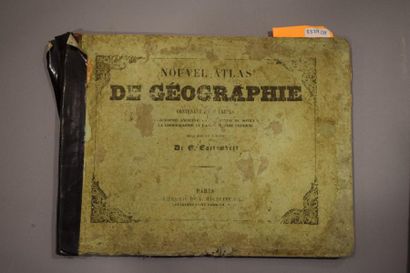 null CORTAMBERT E., Nouvel atlas de géographie contenant 80 cartes. La Géographie...