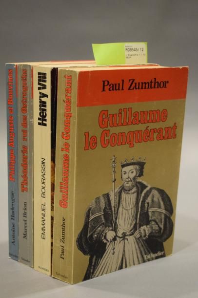 null Ensemble de quatre ouvrages aux éditions Tallandier :

Henry VIII, Emmanuel...