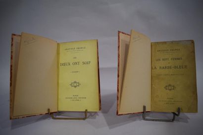 null [FRANCE Anatole] [Edition originale]

Les Dieux ont soif, Paris, Calmann Lévy,1912,...
