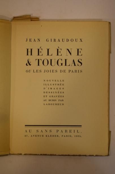 null GIRAUDOUX Jean

 Hélène & Touglas ou les joies de Paris. Paris, Au Sans Pareil,...
