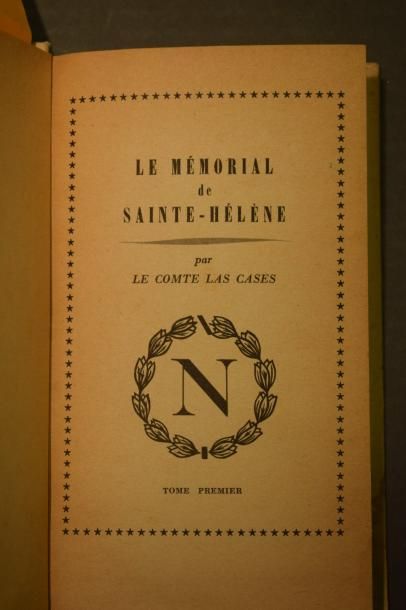 null LAS CASES (Comte de), Le mémorial de Saint-Hélène. Imprimé en France chez Melchior-Bonnet...