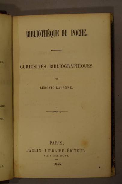 null Lot comprenant : 



- Les matinées du Palais royal. Première partie. 

Paris,...