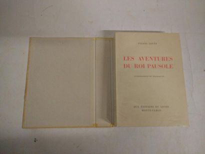null LOUYS Pierre

Ensemble de 2 ouvrages

" Les Aventures du roi Pausole ". Editions...