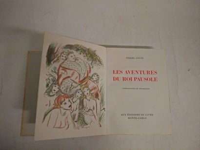 null LOUYS Pierre

Ensemble de 2 ouvrages

" Les Aventures du roi Pausole ". Editions...