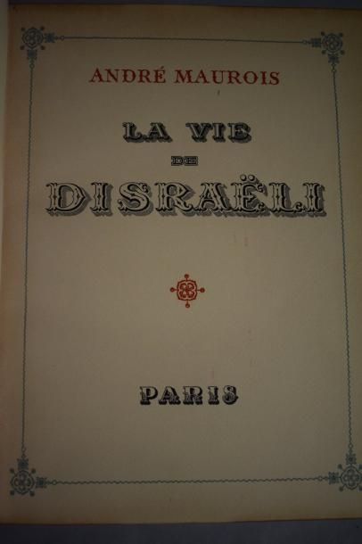 null MAUROIS André, La vie de disraëli illustré par Charles Huard. 

Paris, chez...